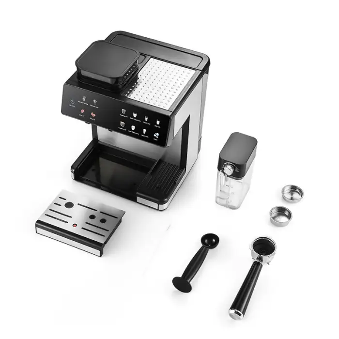 Cappuccino Latte Espresso Coffee Maker 20 bar Powerful Pressure Pump Electric Espresso Portable Coffee Machine with Milk