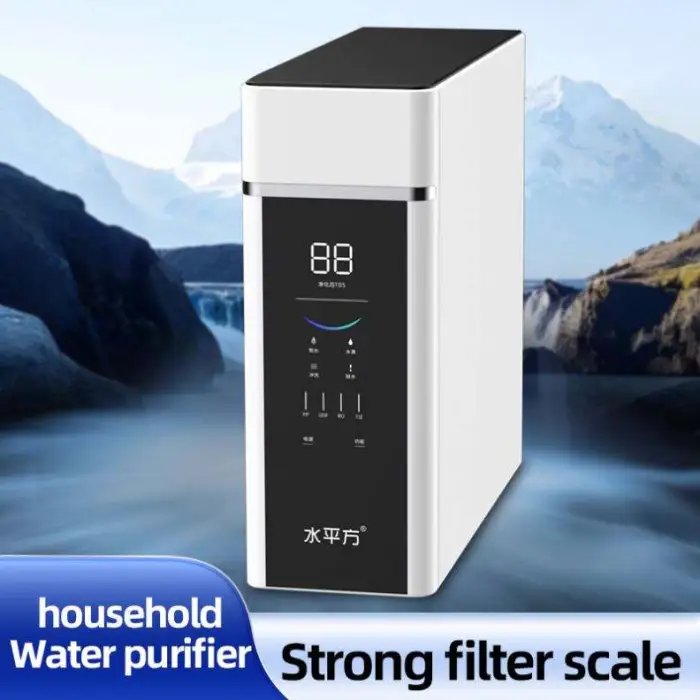 Intelligent Reverse Osmosis Water Purifier System Tankless Electric Household RO Purifier with Intelligent Water Filter