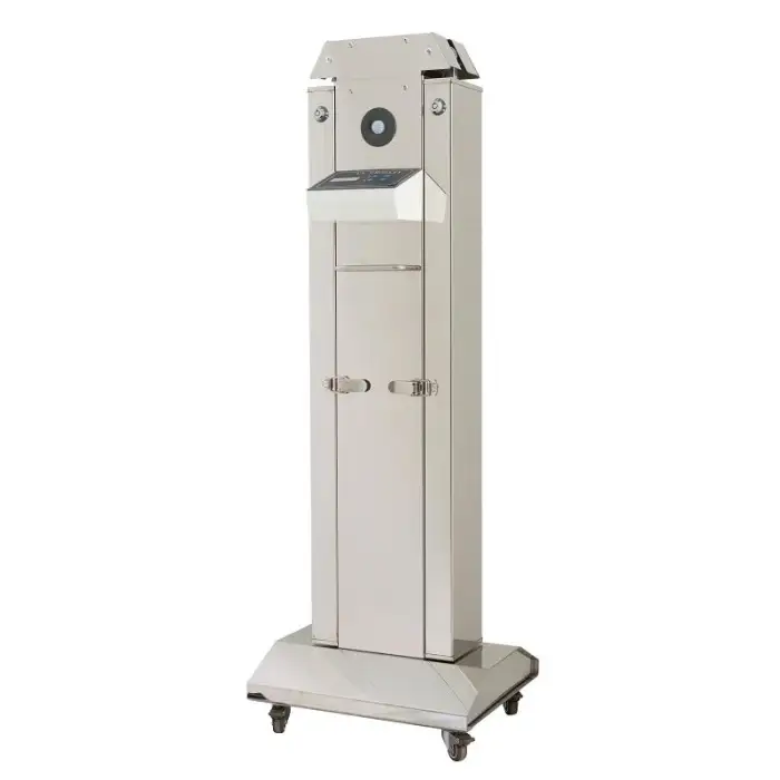 UV Lamp Ultraviolet Sterilizer 30W 254nm Mobile UV Light UVC Lamp Trolley with Infrared Sensing