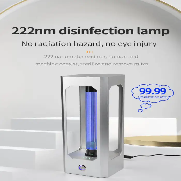 35W 222nm Air Purifier UVC Lamp UV Sterilizer Light with Remote Control for Home