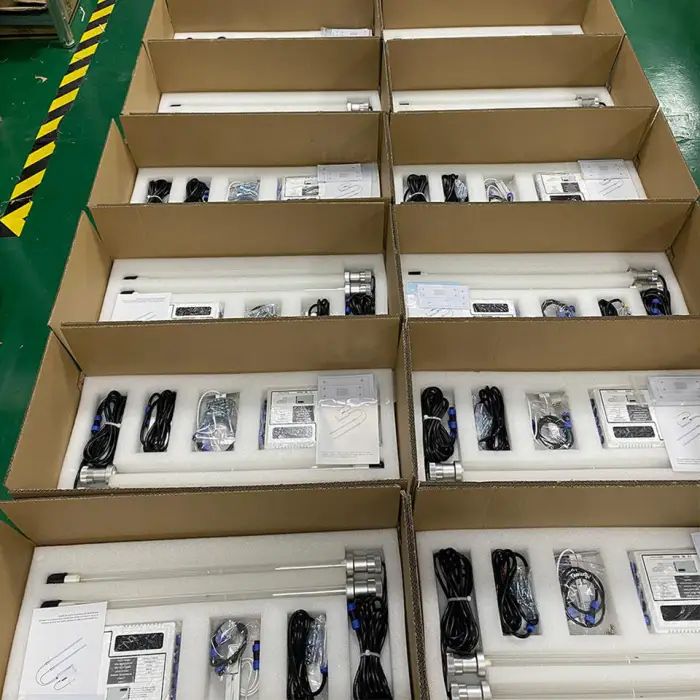 Advanced 253.7nm UV Quartz Glass Lamp 220V HVAC Duct Indoor Air Sterilization & Disinfection for Office Home Hotel