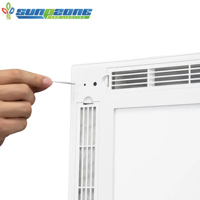 UV Ceiling Air Sterilizer Disinfection UVC Lamp 2*2FT UV Led Panel Light Air Sterilizer System Office air Purification