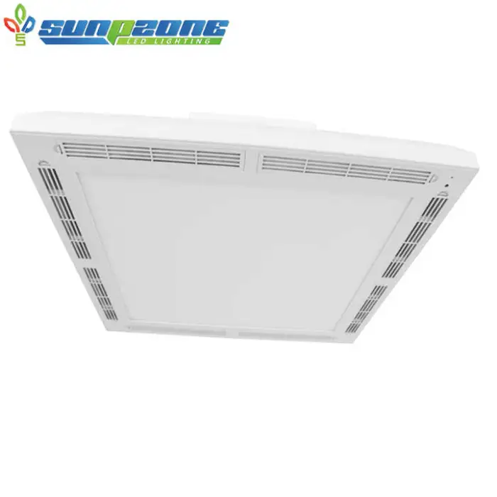UV Ceiling Air Sterilizer Disinfection UVC Lamp 2*2FT UV Led Panel Light Air Sterilizer System Office air Purification