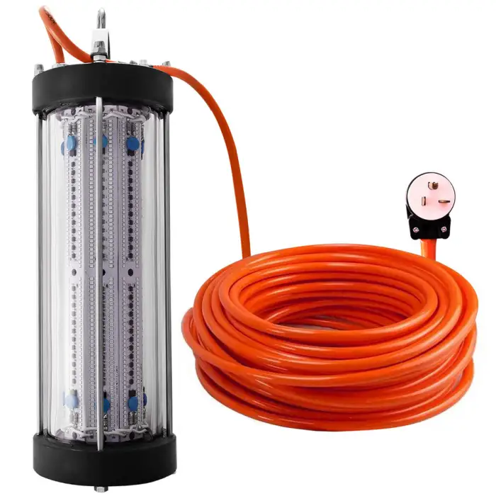 Fish Light LED Lure Fishing 2000 Watt Fishing Farms 360 Degree IP65 Double Waterproof Fishing Light Lamp