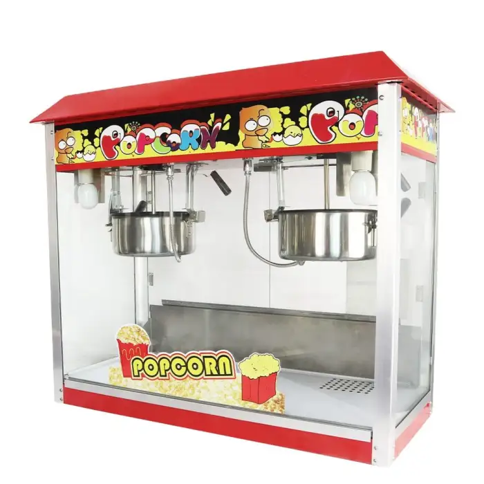 Popcorn Machine Caramel Commercial Electric Machine Popcorn Industrial Restaurant Equipment Machine Popcorn Popper