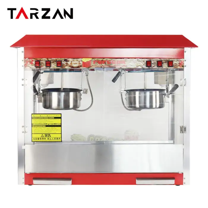 Popcorn Machine Caramel Commercial Electric Machine Popcorn Industrial Restaurant Equipment Machine Popcorn Popper