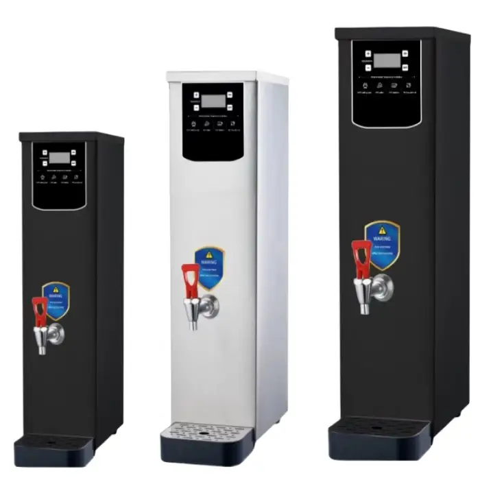 Commercial 304 SS Water Boiler Machine with LCD Display Boiler Equipment Hotel Restaurant Bubble Tea Shop