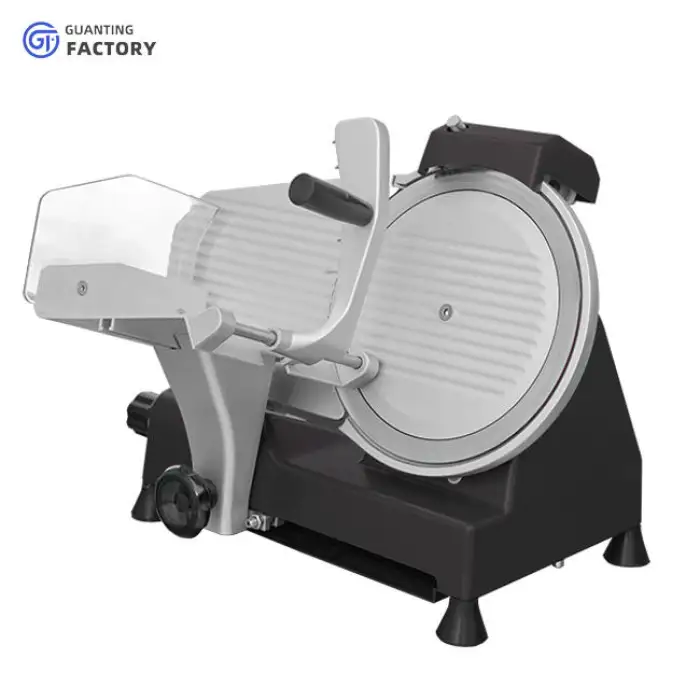 Domestic Frozen Meat Slicer Commercial Kitchen Equipment Semi Automatic Meat Slicer Machine