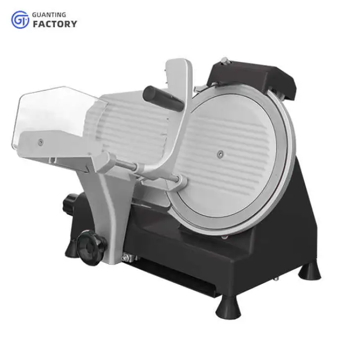 Domestic Frozen Meat Slicer Commercial Kitchen Equipment Semi Automatic Meat Slicer Machine