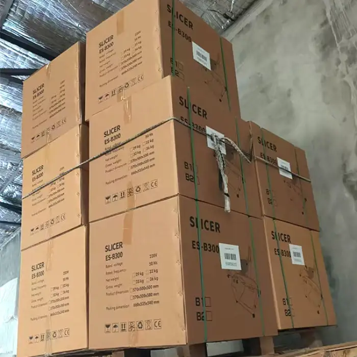 Industrial Semi-Automatic Electric Frozen Meat Slicer for Cheese Mutton Beef Ham