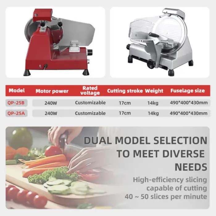 Meat Slicer Machine Food Slicer Pork Beef Lamb Frozen Meat Slicing Machine