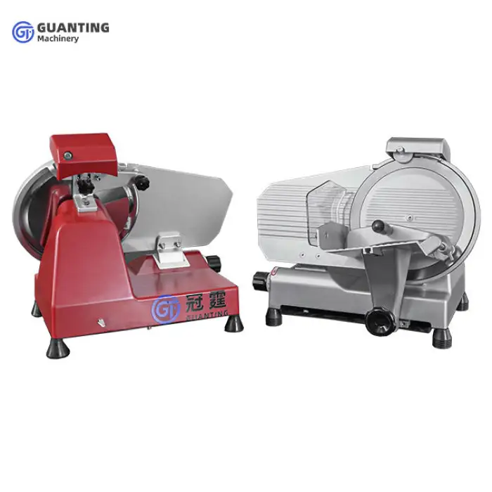 Semi-Automatic Frozen Meat Cutting Slicing Machine for Hotel Restaurant Kitchen Catering