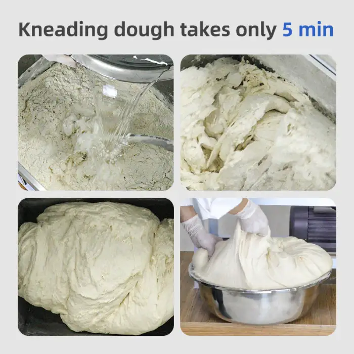 Automatic Dough Mixer - 12.5 kg Horizontal Dough Mixer Machine