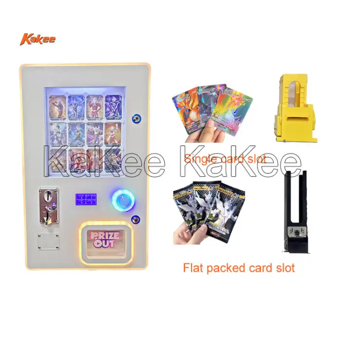 Single or Packed Card Dispense Slot Trading Card Vending Machine