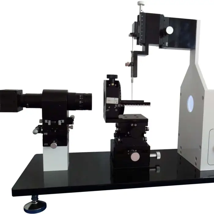 Water Drop Angle Testing Machine, Used to Measure the Wettability of the Liquid to the Solid by Measure the Contact Angle
