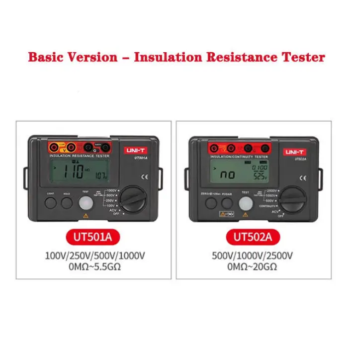 UNI-T UT511 Digital Insulation Resistance Tester