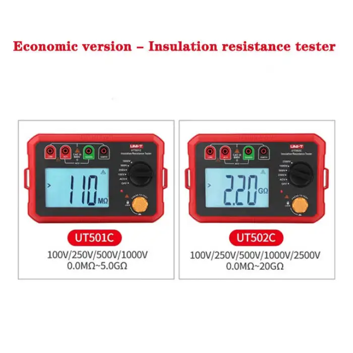 UNI-T UT511 Digital Insulation Resistance Tester
