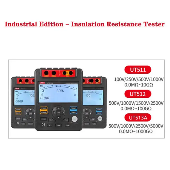 UNI-T UT511 Digital Insulation Resistance Tester