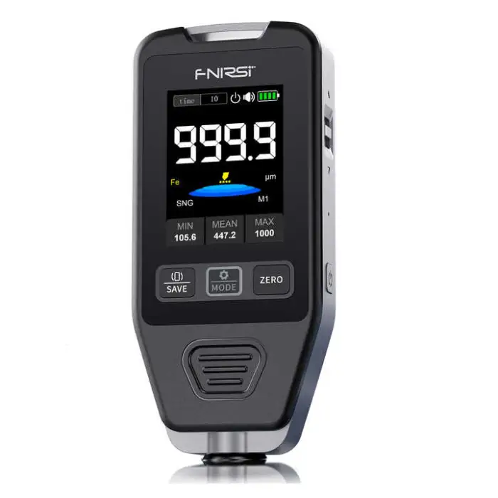 Rechargeable Car Paint Tester With 3 Modes Coating Thickness Gauge 0-1400um