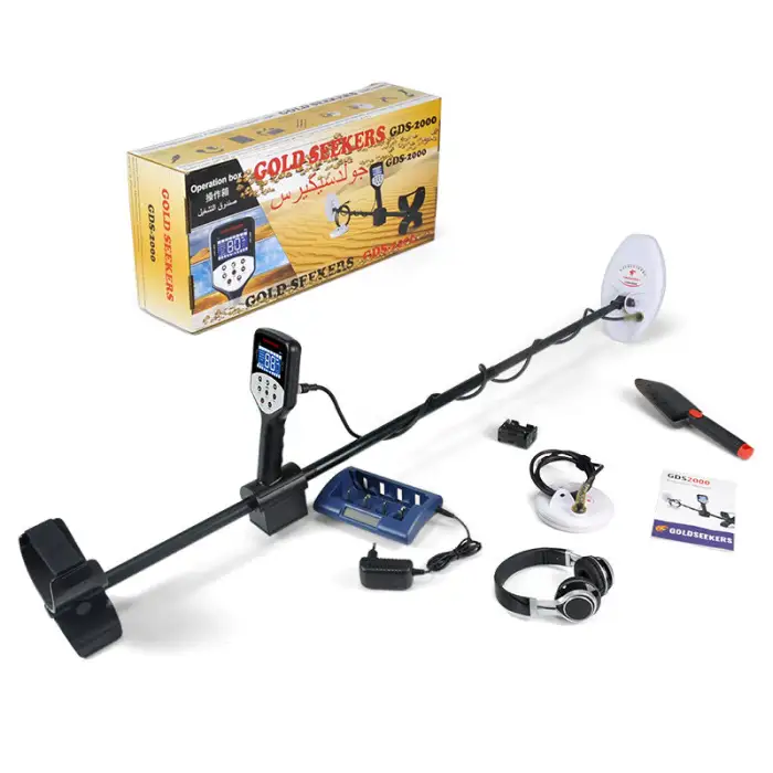 Metal Detector GDS2000 Underground Gold Detector With High Sensitivity and Low