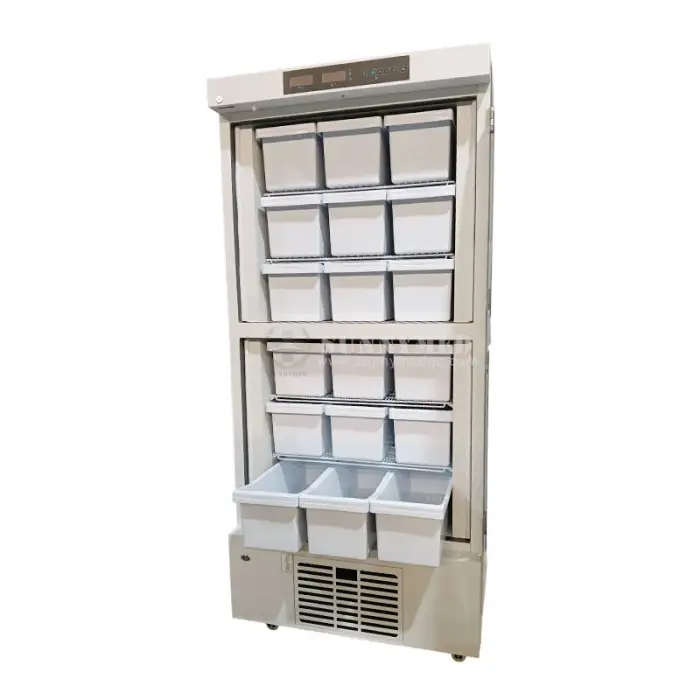 Vaccine Plasma Biomedical 368L Combined Refrigerator Freezer -25 -40 Degree Lab Medical Refrigerator