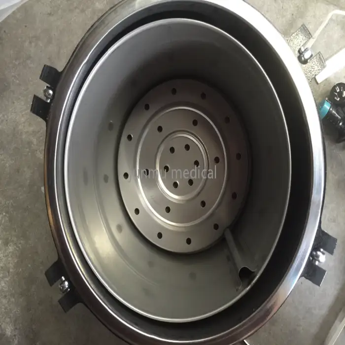 Portable Sterilizer 18L 24L Corrosion Durable Construction for Biomedical Engineering Medical Device