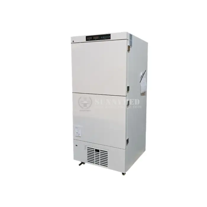 Medical Deep Freezer Vertical Medical Low Temperature Freezer -20℃ ~ -40℃ Dual Chamber Biomedical Freezer