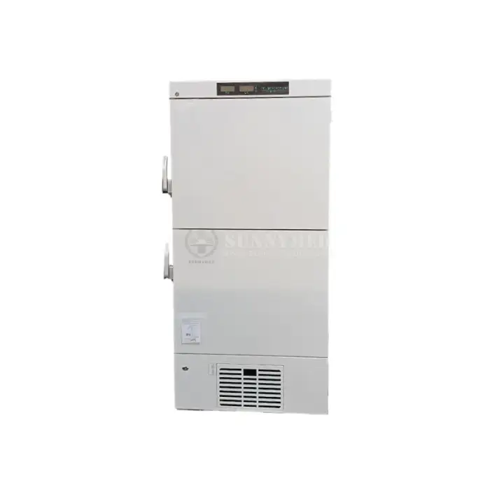 Medical Deep Freezer Vertical Medical Low Temperature Freezer -20℃ ~ -40℃ Dual Chamber Biomedical Freezer