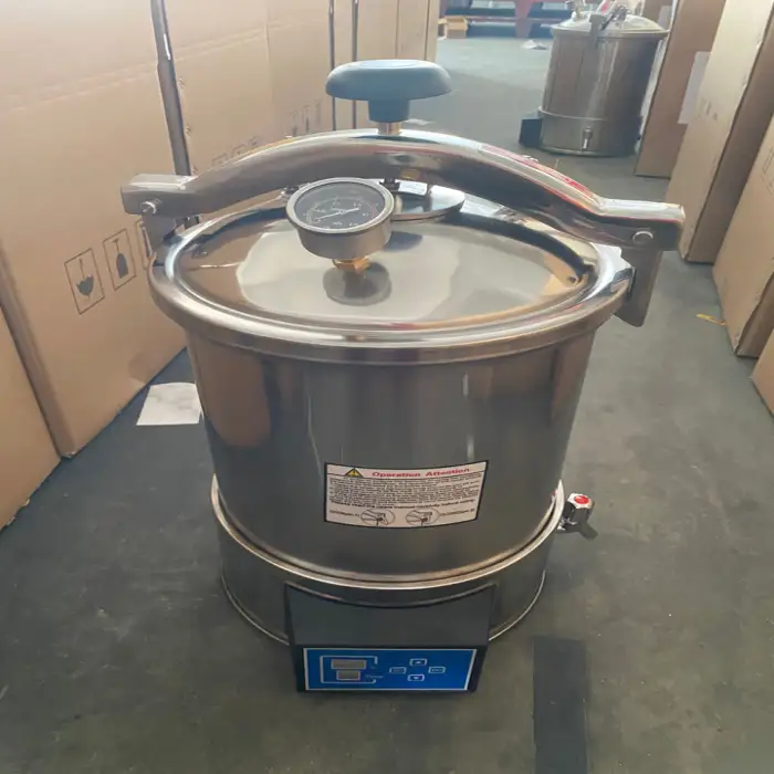 JM-HDD Portable Autoclave Corrosion Resistant Durable Build for Biomedical Engineering Facilities