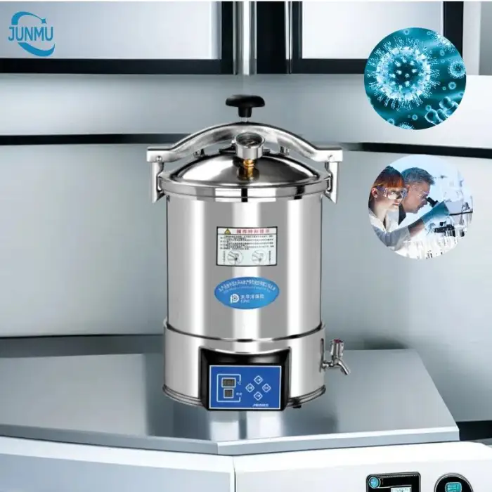 JM-HDD Portable Autoclave Corrosion Resistant Durable Build for Biomedical Engineering Facilities