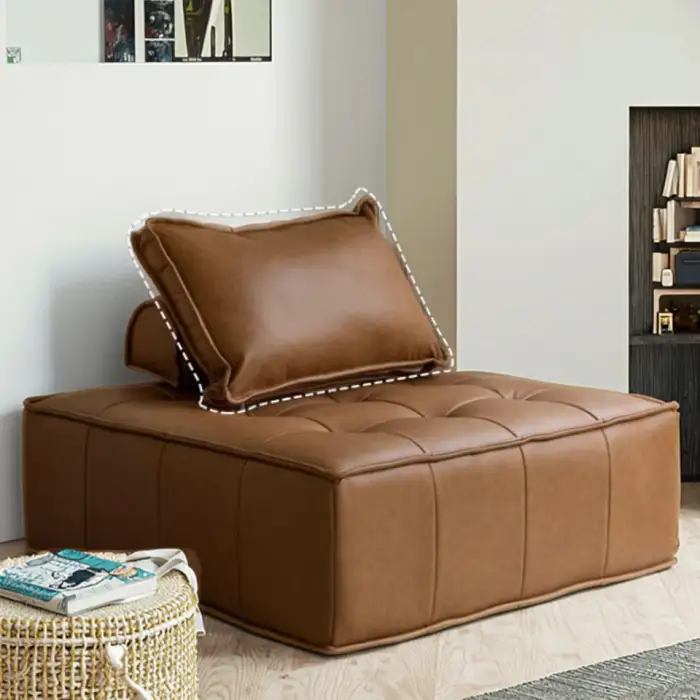 Modern Luxury Living Room Swivel Recliner Chair Tufted Lazy Single Sofa Designer Upholstered Lounge Comfortable Furniture