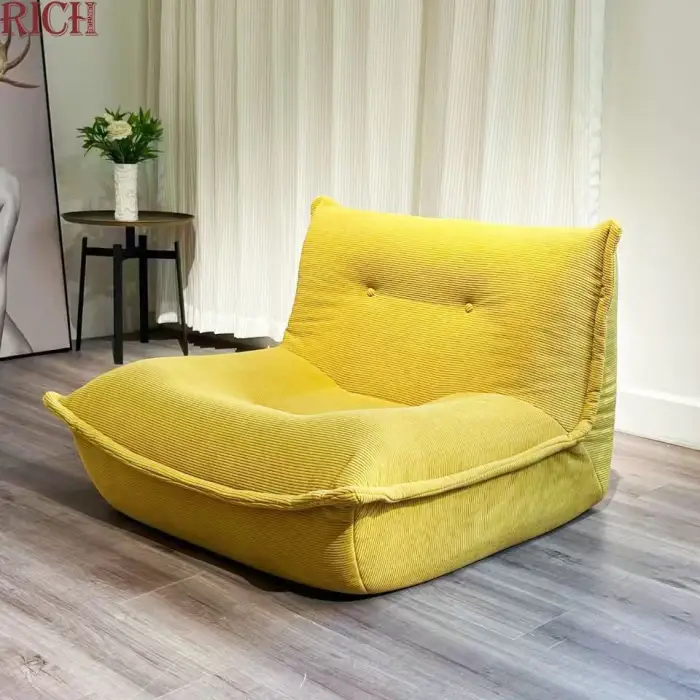 Modern Compressed Leisure Chair Vacuum Package Single Sofa for Home Apartment Villa Living Room Hotel Office Reading Lounge Room