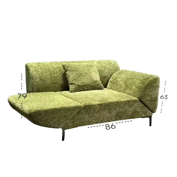 Modern Milan Style Single Three-Person Flying Wings Sofa Chair Starry Sky Design Rotatable Armrests Eco-Friendly School Use