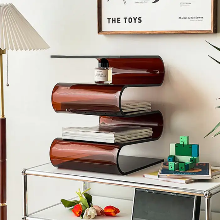 Bedside Table Nightstand Modern Fashion Acrylic Bedside Table Modern