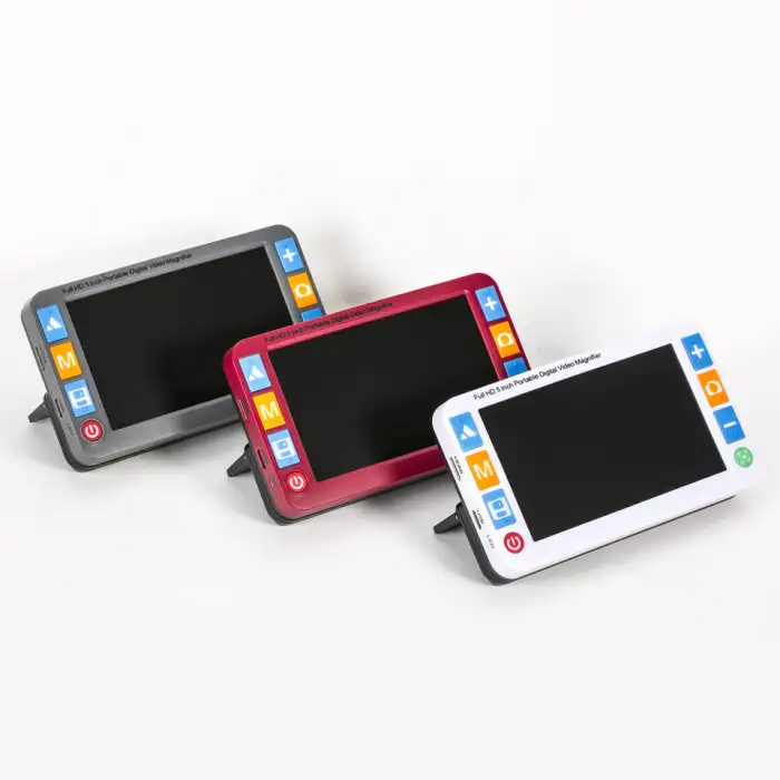 8MP 180 Degree Rotatable Bracket Handle Digital Video Loupes 32x Electronic Magnification Video Magnifier