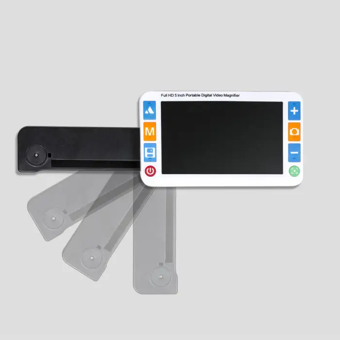 8MP 180 Degree Rotatable Bracket Handle Digital Video Loupes 32x Electronic Magnification Video Magnifier