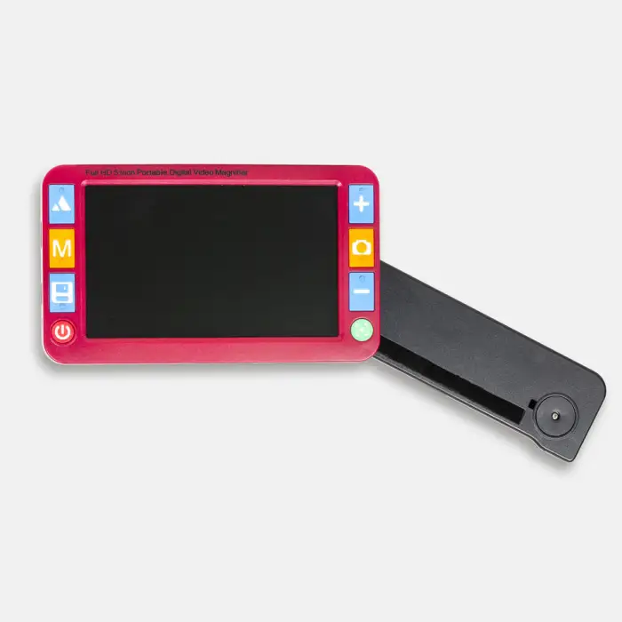 8MP 180 Degree Rotatable Bracket Handle Digital Video Loupes 32x Electronic Magnification Video Magnifier