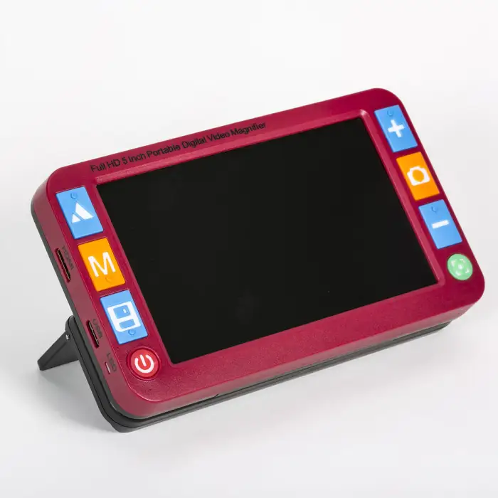 8MP 180 Degree Rotatable Bracket Handle Digital Video Loupes 32x Electronic Magnification Video Magnifier