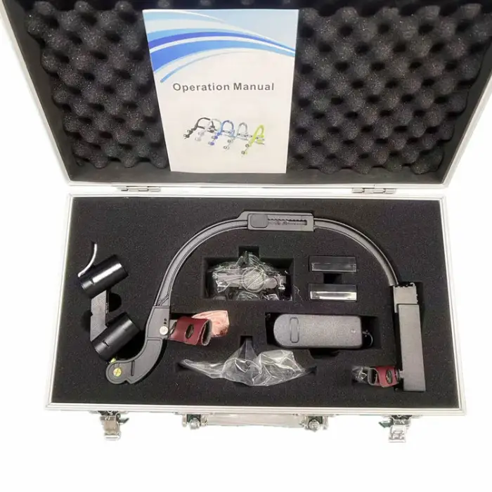 Electric Dental LED Loupes with Headlight 2.5x/3.5x Surgery Magnifier for Optimal Visualization