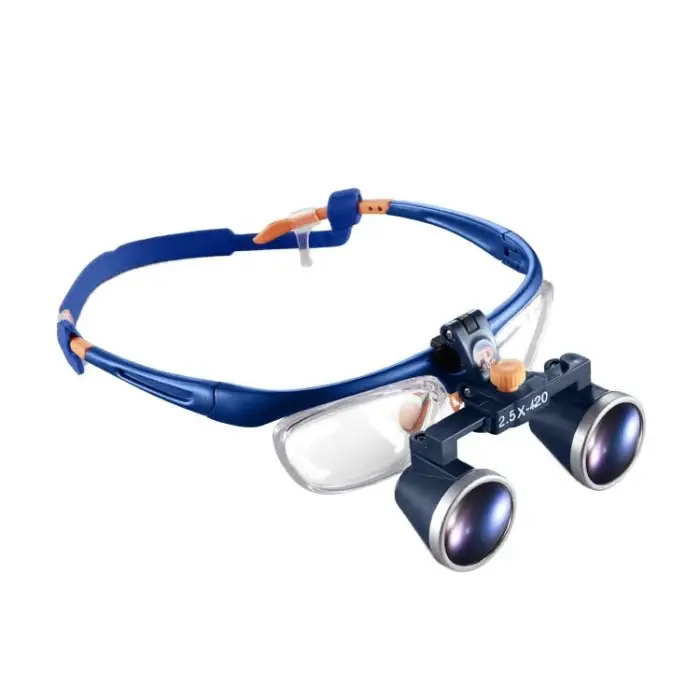2.5X Head Wearing Two-way Screw Thread Loupe Surgical Dental Loupe