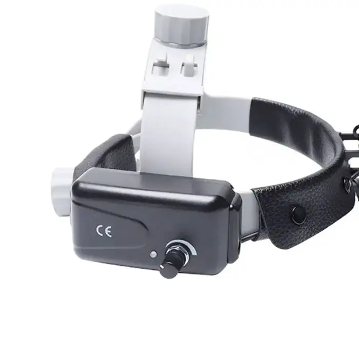 Dental 4X 5X 6X 8X Magnifier Headband Loupe With LED Lamp / 5W Headlamp Wireless Headlight Binocular Surgical Loupes