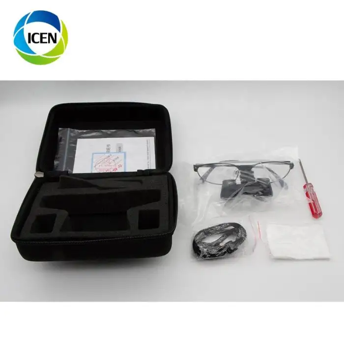 IN-I078 2.5x 3.5x 4x 5x 8x 420mm Portable LED Headlight Dental Surgical Binocular Loupes Microsurgery Glasses With Light