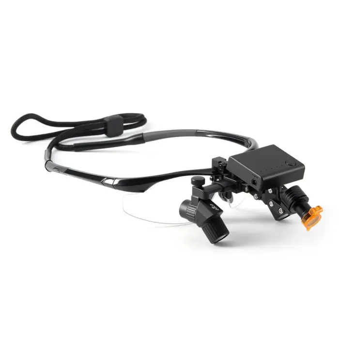 Azdent Portable Led Headlight Dental Surgical Loupes Dental Loupes 5x Dental Loupes Headlight