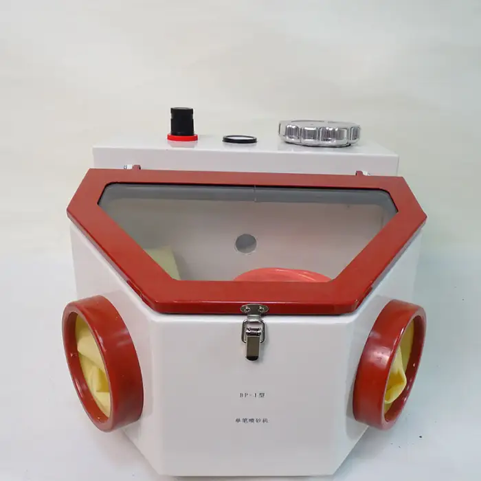 Products Dental Sandblaster Double Pen Sandblasting Machine With Light Tooth Blasting Electric Twin-pen Blasting Unit