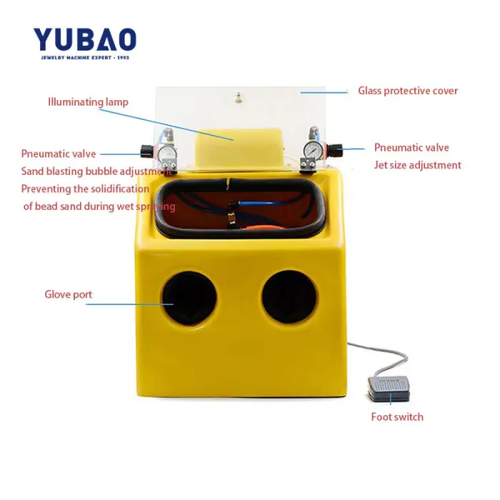 Portable Sandblaster Dental Sandblasting Machine Jewelry Marking Sandblasting Machine