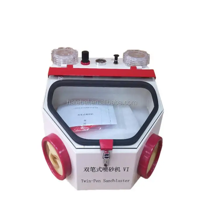 Dental Products Twin-Pen Dental Sandblaster Dental Sandblasting Machine of Dental Lab Equipment