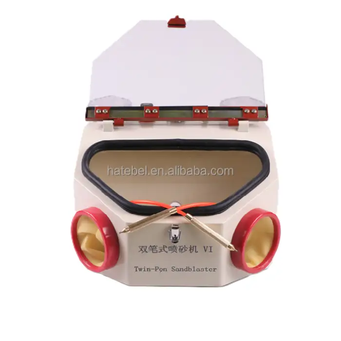 Dental Products Twin-Pen Dental Sandblaster Dental Sandblasting Machine of Dental Lab Equipment