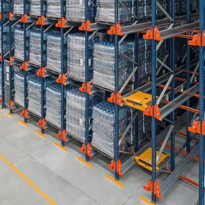 Control Robotics Radio Pallet Shuttle Racking System