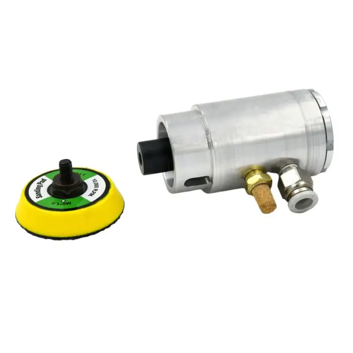 Industrial Automation Sander 3" Air Concentric Sander for Robotic Arm 15000 RPM Metal and Wood Polishing Tool Automation Systems