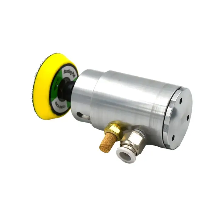 Industrial Automation Sander 3" Air Concentric Sander for Robotic Arm 15000 RPM Metal and Wood Polishing Tool Automation Systems